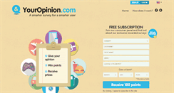Desktop Screenshot of andyouropinion.com